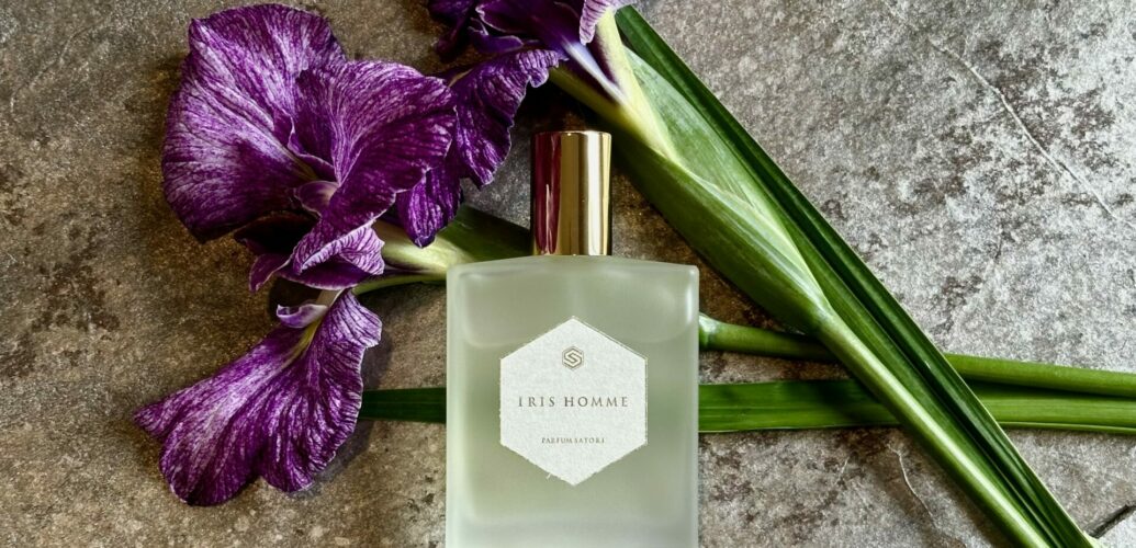 IRIS HOMME （イリスオム）ボトル　菖蒲の花